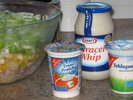 Rezept: Schichtsalat Bild Nr. 3 Schichtsalat - Rezept - Bild Nr. 3