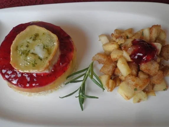 Apfel - Ziegenkäse - Toast ... - Rezept