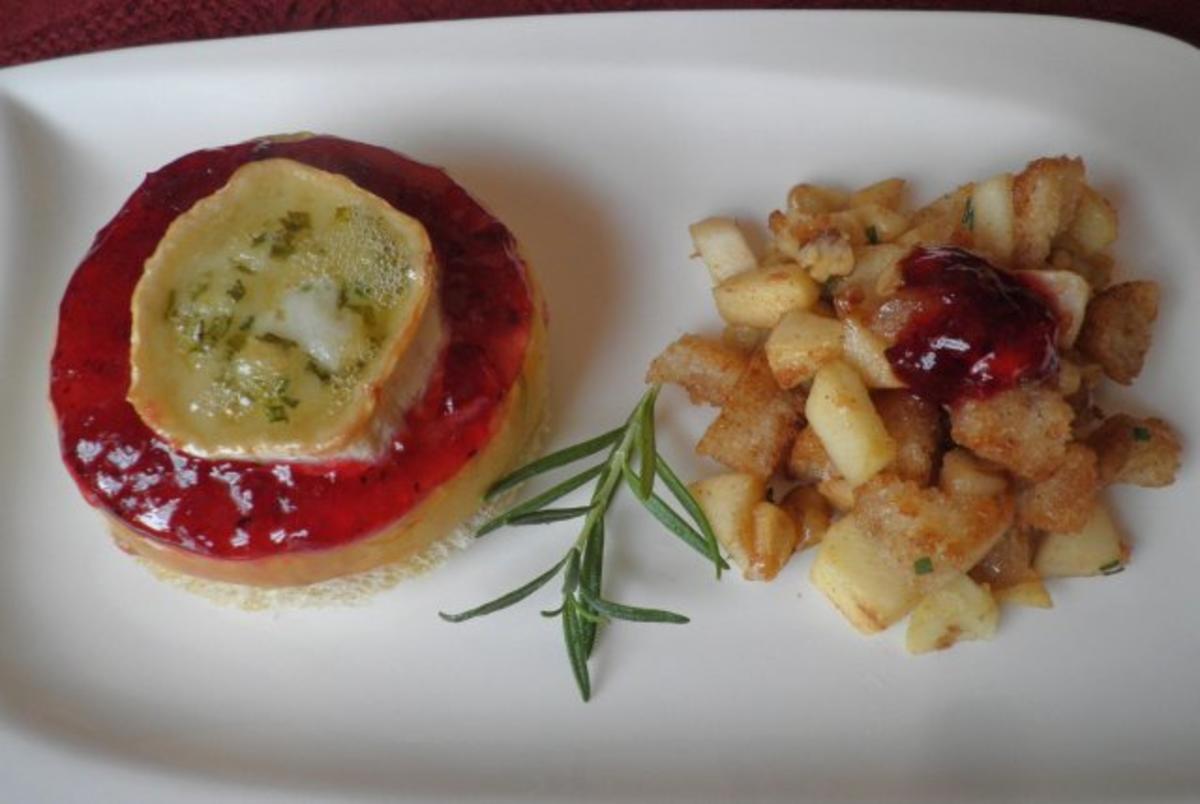 Apfel - Ziegenkäse - Toast ... - Rezept - kochbar.de