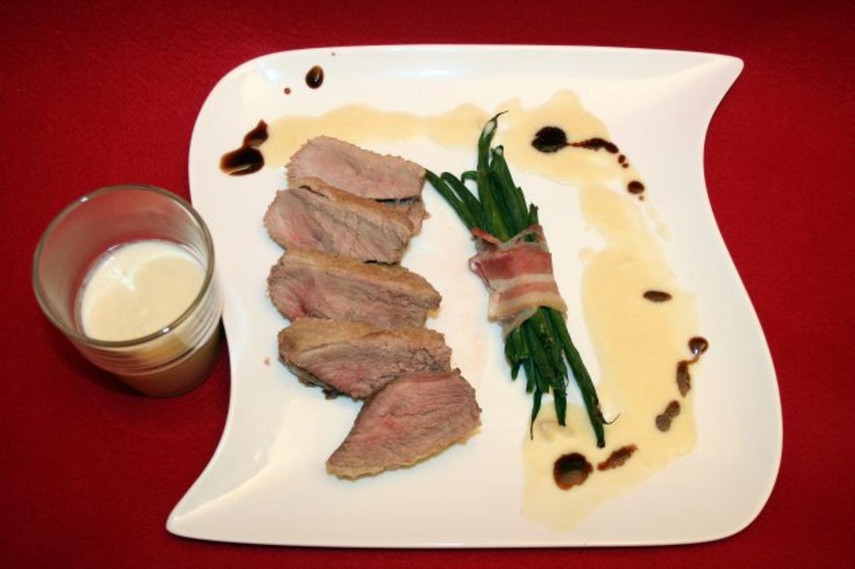 Knusprige Entenbrust mit Calvados-Soße - Rezept - kochbar.de