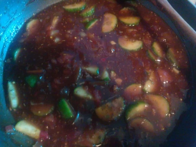 Rezept: Tomaten-Chutney "Orient und Italien" vereinigen sich!!! Bild Nr. 8 Tomaten-Chutney "Orient und Italien" vereinigen sich!!! - Rezept - Bild Nr. 8