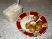 Speck-Zwiebel-Dip - Rezept