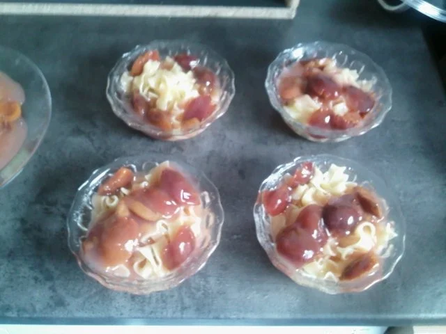 Rezept: Nudeln süss mit Pflaumen Bild Nr. 3 Nudeln süss mit Pflaumen - Rezept - Bild Nr. 3