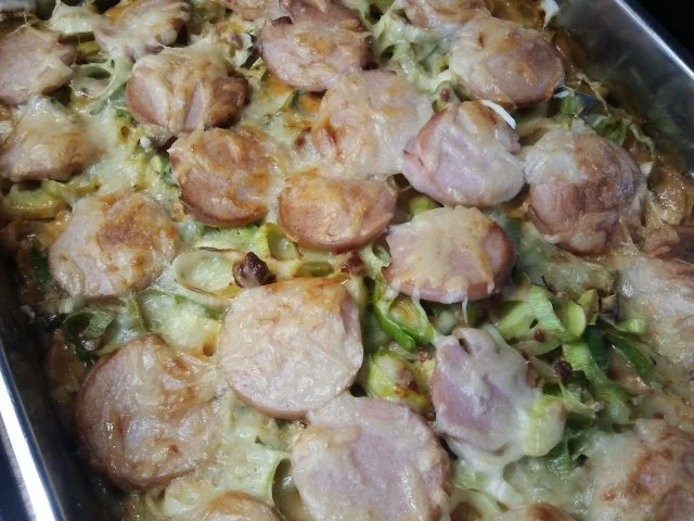 Rezept: Kartoffel-Porree-Auflauf Bild Nr. 9 Kartoffel-Porree-Auflauf - Rezept - Bild Nr. 9