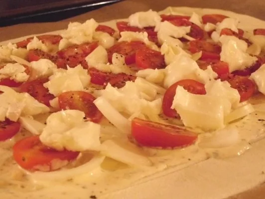 Rezept: Bätterteigtarte mit Tomate und Ziege Bild Nr. 2 Bätterteigtarte mit Tomate und Ziege - Rezept - Bild Nr. 2