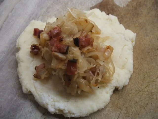 Knödel: Sauerkraut-Knödel - Rezept - Bild Nr. 9