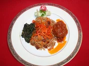 Kabulie Palau, Kofta, Afghanischer Spinat - Rezept