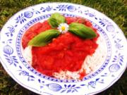 Tomatensauce aus frischen (Garten-)Tomaten - Rezept