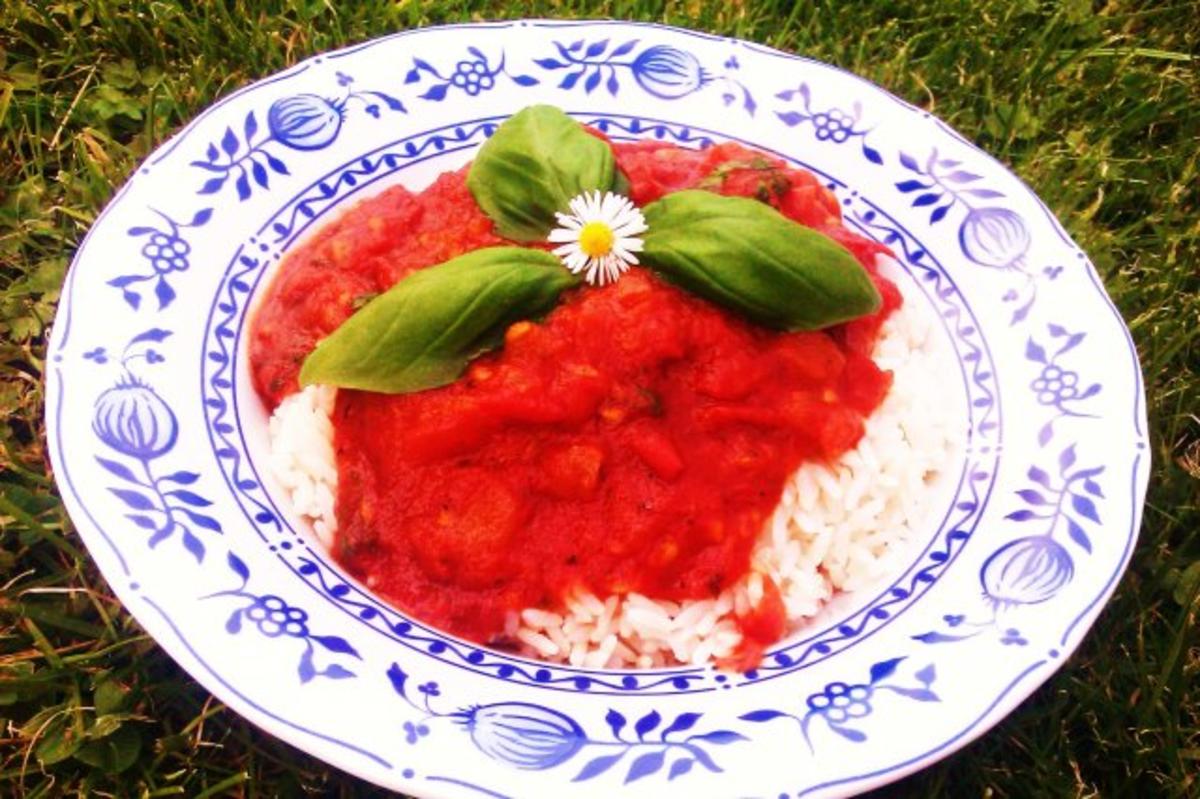 Bilder für Tomatensauce aus frischen (Garten-)Tomaten - Rezept