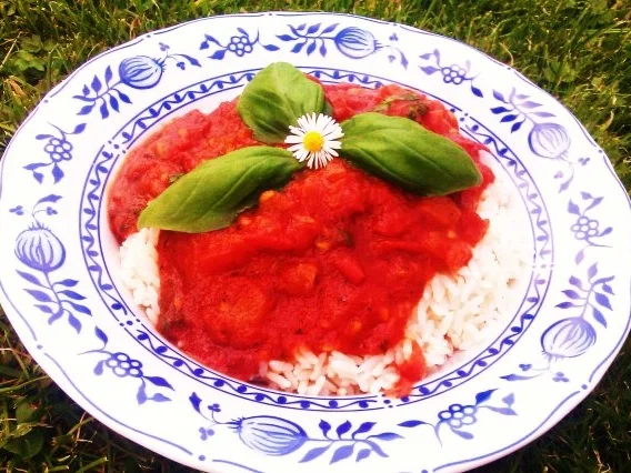 Tomatensauce aus frischen (Garten-)Tomaten - Rezept - Bild Nr. 3