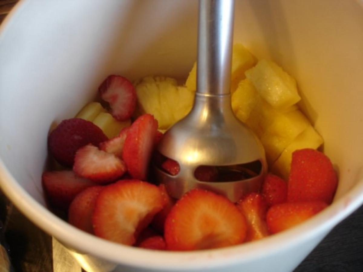 Ananas-Erdbeer-Dessert - Rezept - Bild Nr. 4