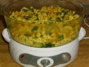 Spätzlepfanne aus dem Dampfgarer - Rezept