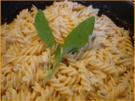 Nudeln mit Salbei-Gorgonzola-Sauce - Rezept