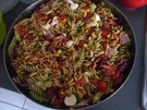 Nudelsalat mit Mozzarella - Rezept
