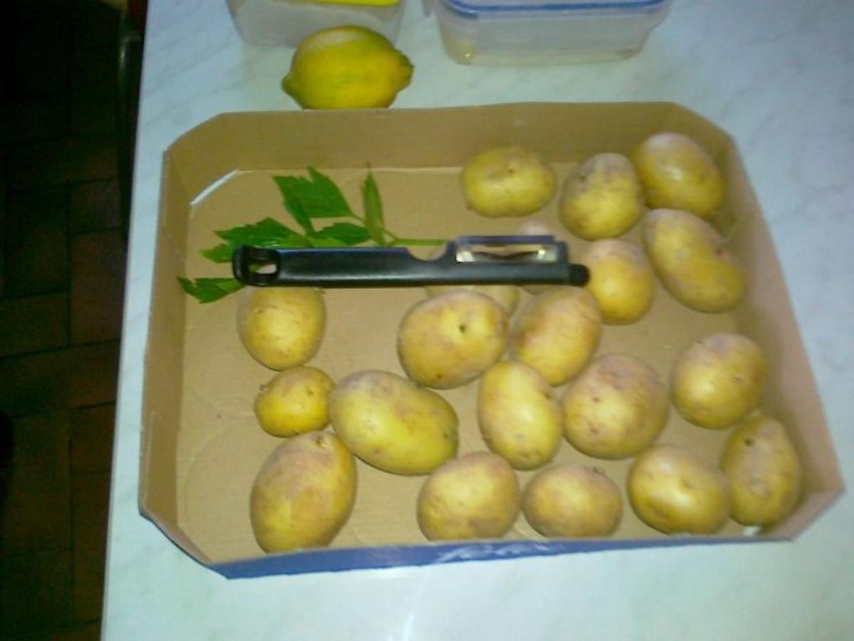 Gebratener Spargel mit neuen Kartoffeln. - Rezept - Bild Nr. 2