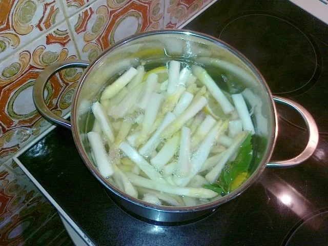 Rezept: Gebratener Spargel mit neuen Kartoffeln. Bild Nr. 6 Gebratener Spargel mit neuen Kartoffeln. - Rezept - Bild Nr. 6