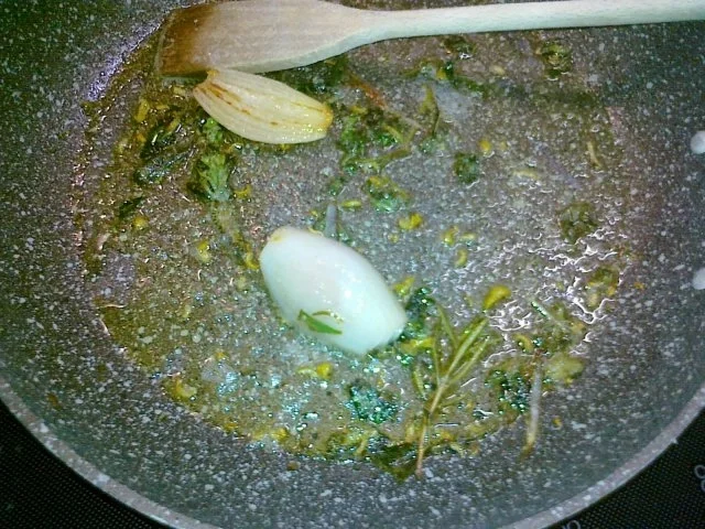 Rezept: Gebratener Spargel mit neuen Kartoffeln. Bild Nr. 8 Gebratener Spargel mit neuen Kartoffeln. - Rezept - Bild Nr. 8