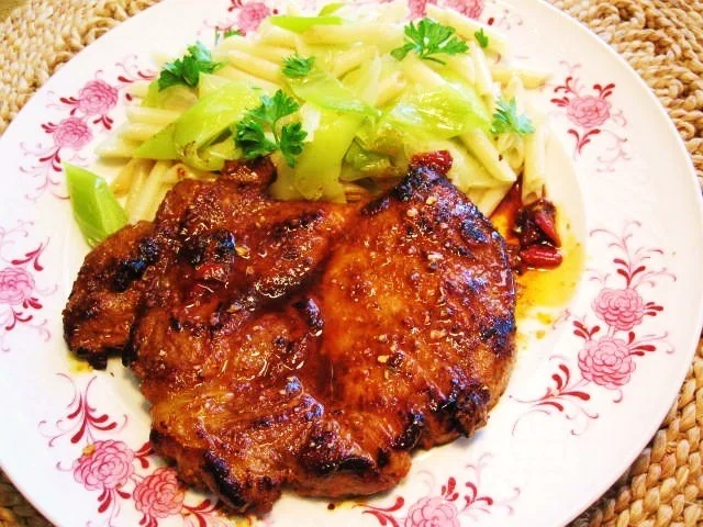 Lauchnudeln ... schnell, einfach, und sehr gut ... - Rezept - Bild Nr. 3