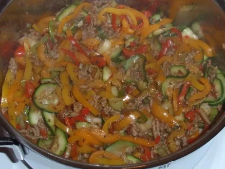 Hack-Gemüse-Nudeltopf - Rezept - Bild Nr. 6