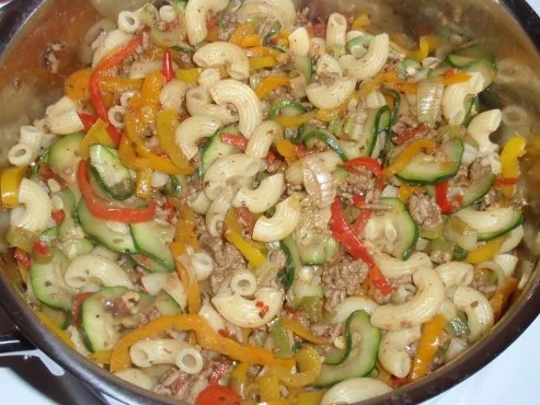 Hack-Gemüse-Nudeltopf - Rezept - Bild Nr. 8