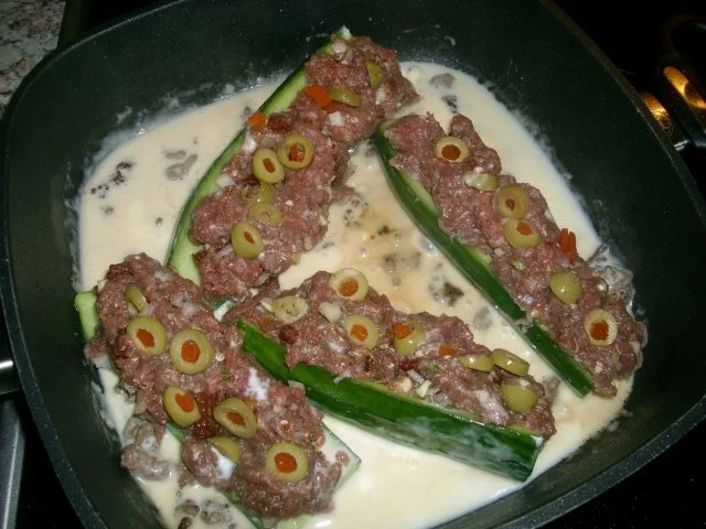 Mediterran gewürzte Gurkenschiffchen>> - Rezept - Bild Nr. 7