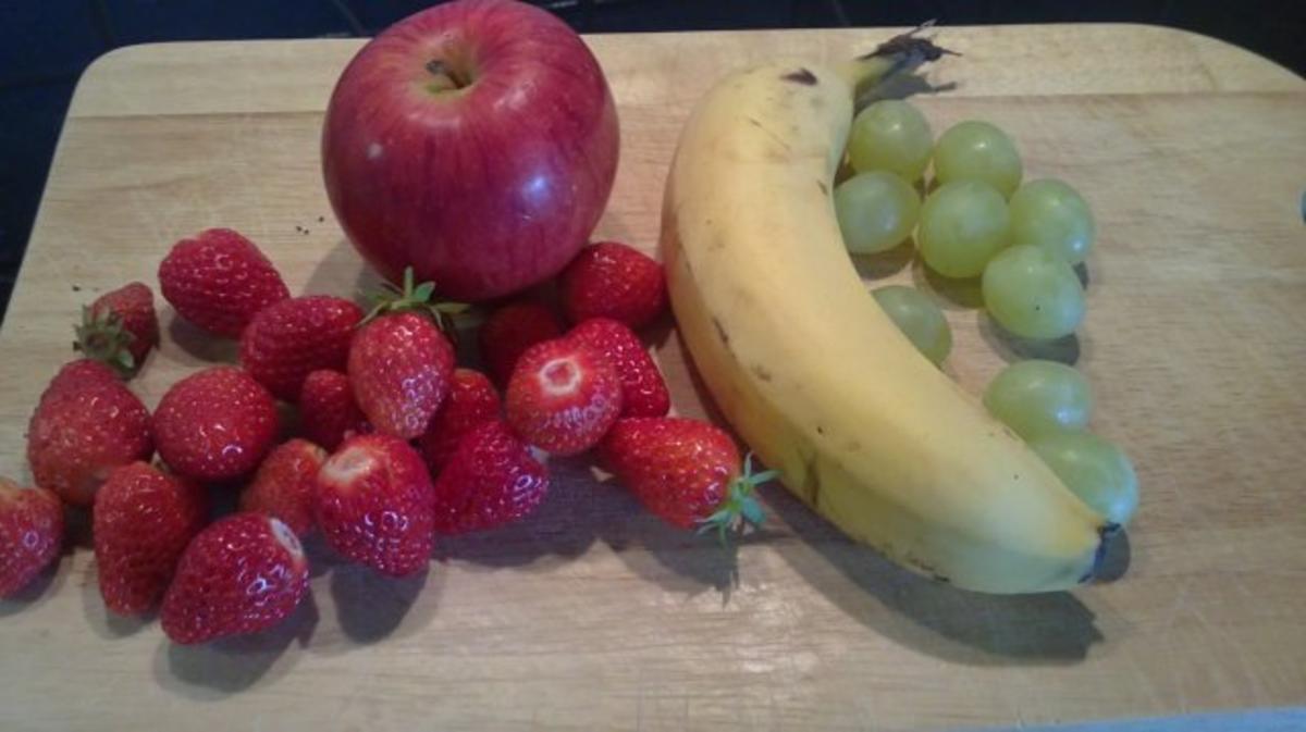 Dessert: Obstsalat - Rezept