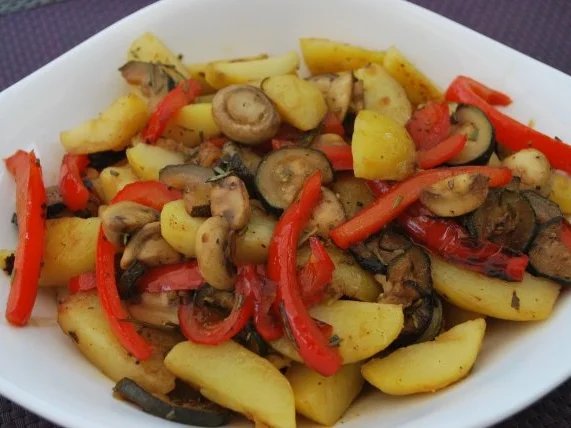 Antipasti-Kartoffelsalat - Rezept