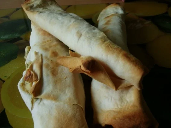 Yufka-Frischkäsestangen - Rezept - Bild Nr. 6