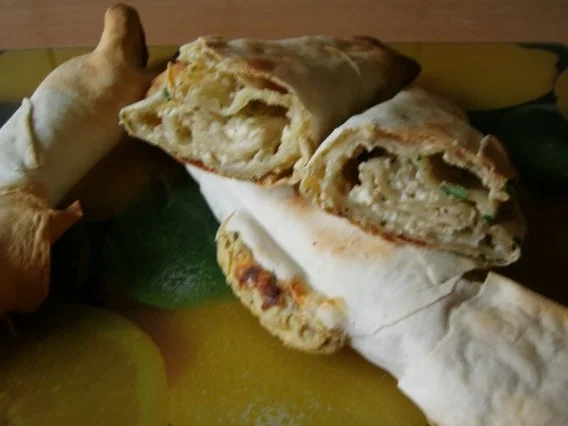 Yufka-Frischkäsestangen - Rezept