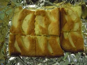 Schneller Biskuitapfelkuchen - Rezept