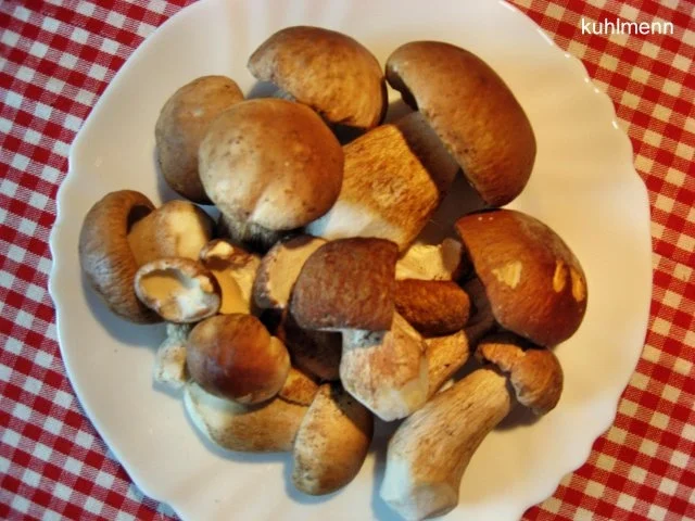 Rezept: Steinpilze in Butter geschmort Bild Nr. 2 Steinpilze in Butter geschmort - Rezept - Bild Nr. 2