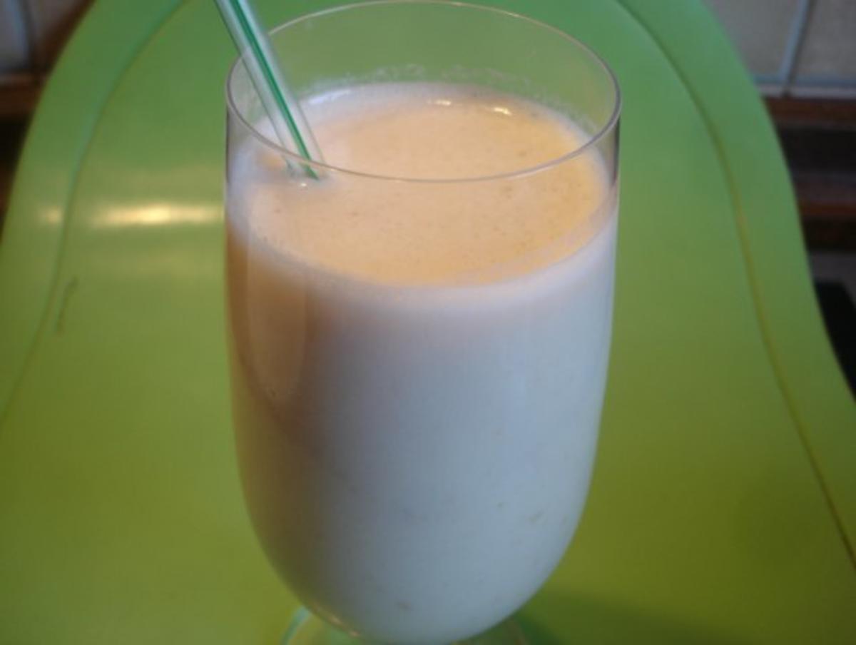 Aprikosen-Bananen-Milch - Rezept