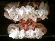 Panierte überbackene Schnitzel- (Pizza- Frischkäse- Schnitzel) - Rezept