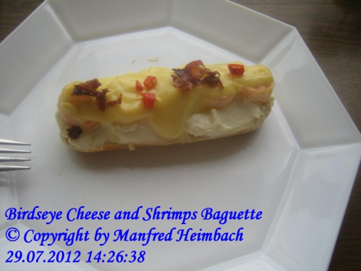 Shrimps – Birdseye Cheese and Shrimps Baguette - Rezept