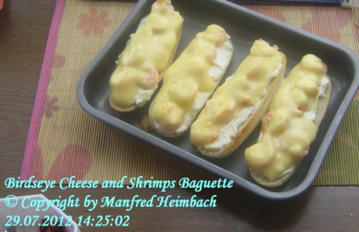 Shrimps – Birdseye Cheese and Shrimps Baguette - Rezept - Bild Nr. 2