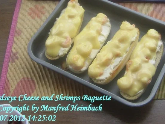 Shrimps – Birdseye Cheese and Shrimps Baguette - Rezept - Bild Nr. 2