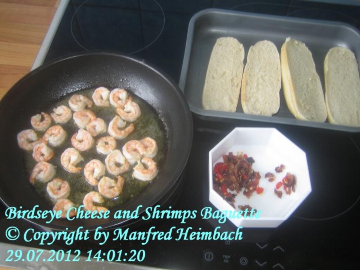 Shrimps – Birdseye Cheese and Shrimps Baguette - Rezept - Bild Nr. 4