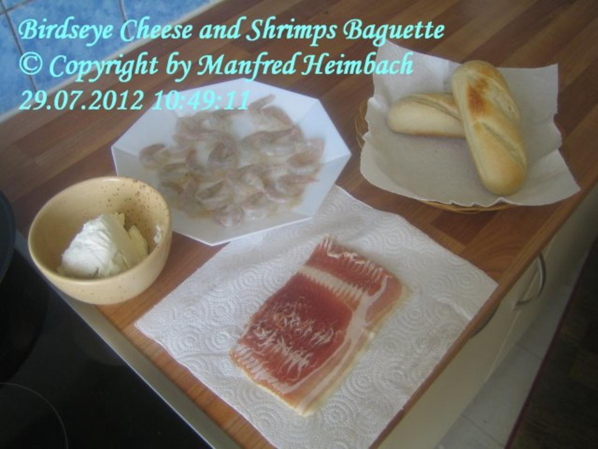 Shrimps – Birdseye Cheese and Shrimps Baguette - Rezept - Bild Nr. 5