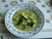 warme Gurkensuppe - Rezept