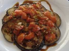 Lammkoteletts mit Salat von der Aubergine - Rezept