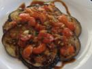 Lammkoteletts mit Salat von der Aubergine - Rezept