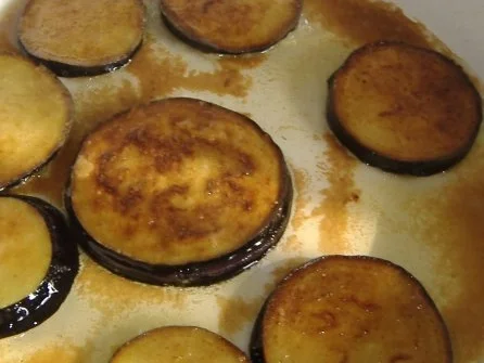 Lammkoteletts mit Salat von der Aubergine - Rezept - Bild Nr. 3