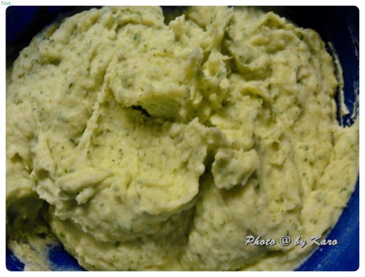 Seeteufel gebraten an Rucola Kartoffel Püree mit karamelisierten Vanillemöhrchen - Rezept - Bild Nr. 6