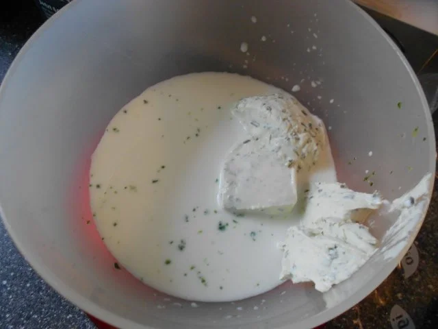 Wildlachs mit Penne in Bärlauchfrischkäse-Spinat-Soße - Rezept - Bild Nr. 14