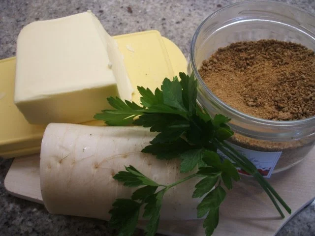 Rezept: Gemüse: Rettichgemüse mit frittiertem Rucola Bild Nr. 2 Gemüse: Rettichgemüse mit frittiertem Rucola - Rezept - Bild Nr. 2