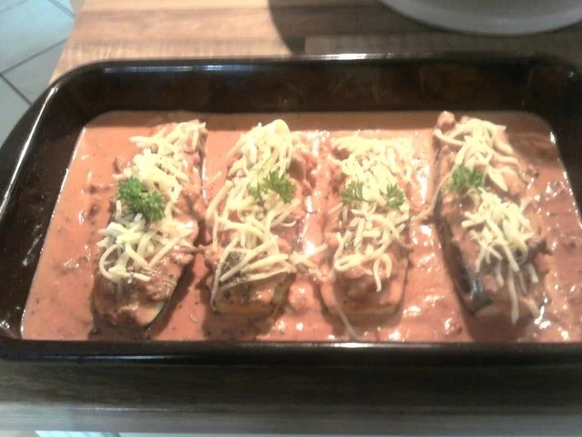 Zucchini-Hack-Tomate-Auflauf - Rezept