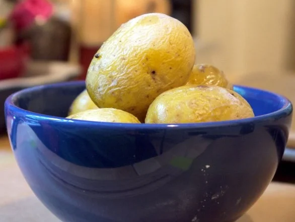 Honigglasierte Plattkartoffeln - Rezept - Bild Nr. 2