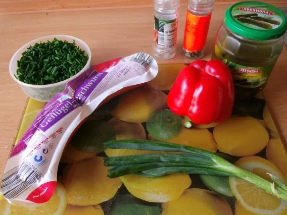 Paprika - Wurstsalat - Rezept - Bild Nr. 2