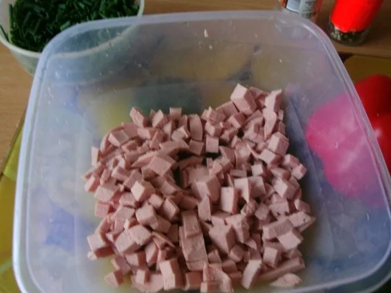 Paprika - Wurstsalat - Rezept - Bild Nr. 3