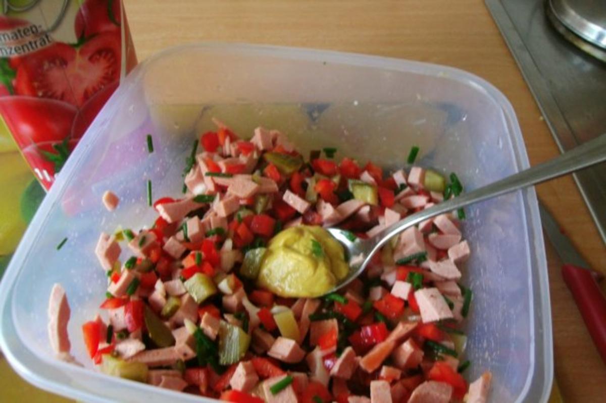 Paprika - Wurstsalat - Rezept - Bild Nr. 7